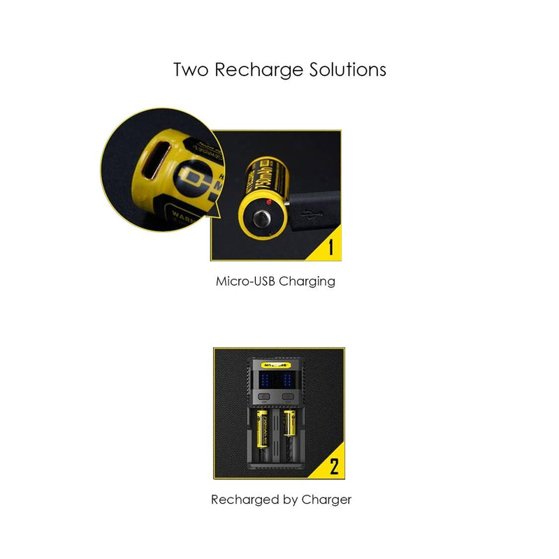 Load image into Gallery viewer, NITECORE LI-ION RECHARGEABLE 14500 BATTERY 3.7V 750MAH
