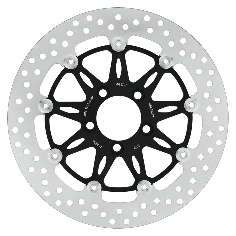 Load image into Gallery viewer, METAL GEAR BRAKE DISC FRONT L/R -BK
