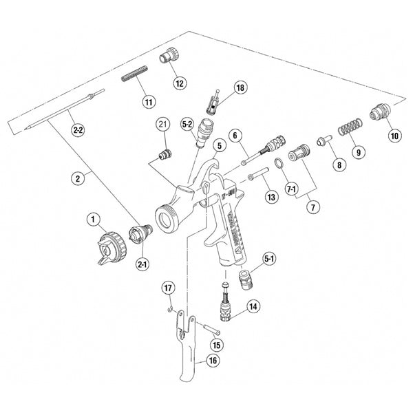 Load image into Gallery viewer, IWATA NEEDLE / NOZZLE SET FOR W400
