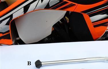 Load image into Gallery viewer, SIDE STAND KTM 150 XC 10-15 200 XCW 250XC 250XCF 300XC 08-15  350EXCF  12-15 350XCF 450XCF 450EXCF
