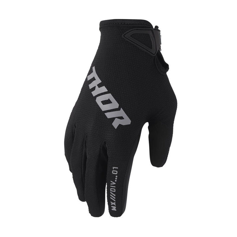 Load image into Gallery viewer, THOR GLOVE YOUTH RIDEMODE STATIC BLACK
