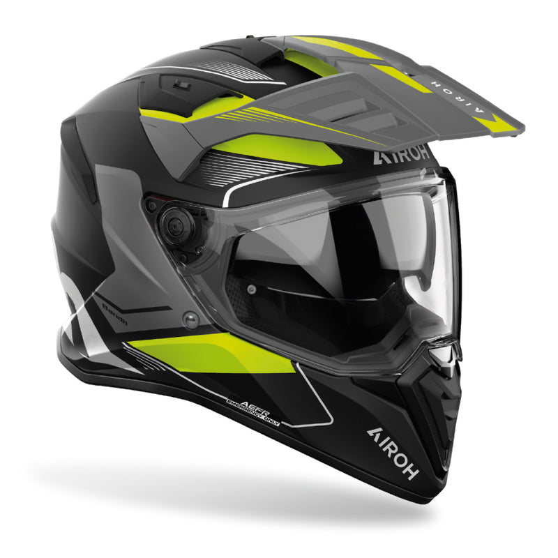 Load image into Gallery viewer, AIROH BANDIT Tune Yellow Matte
