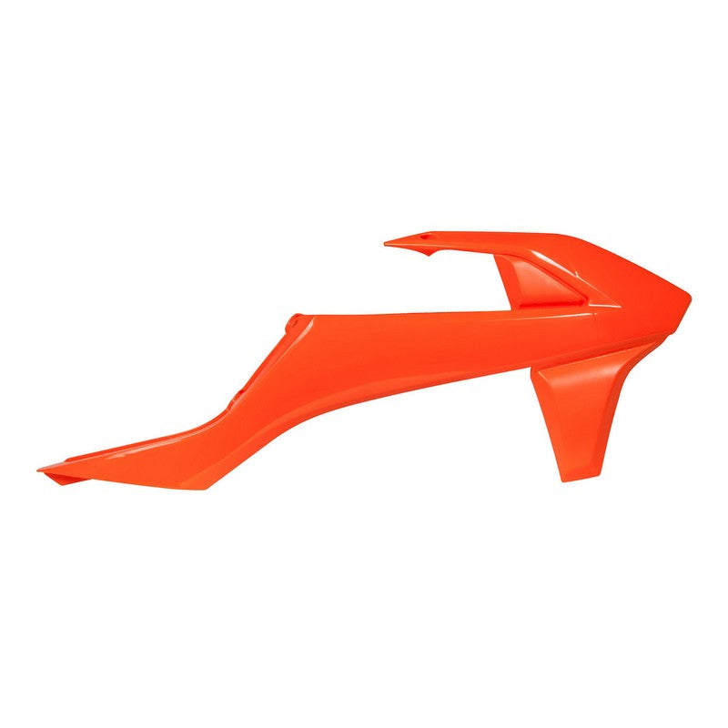 Load image into Gallery viewer, RADIATOR SHROUDS RTECH ORANGE KTM EXC SX EXCF SXF XC XCF XCW XCFW
