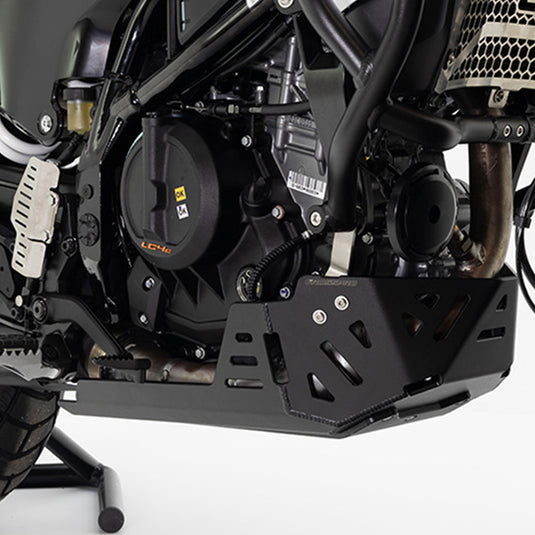 BASHPLATE CROSSPRO BLACK KTM 390 ADVENTURE R