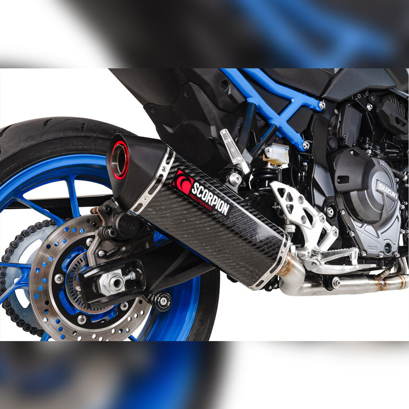 Load image into Gallery viewer, Suzuki GSX8S 2023- Serket Parallel Full System Carbon Fibre
