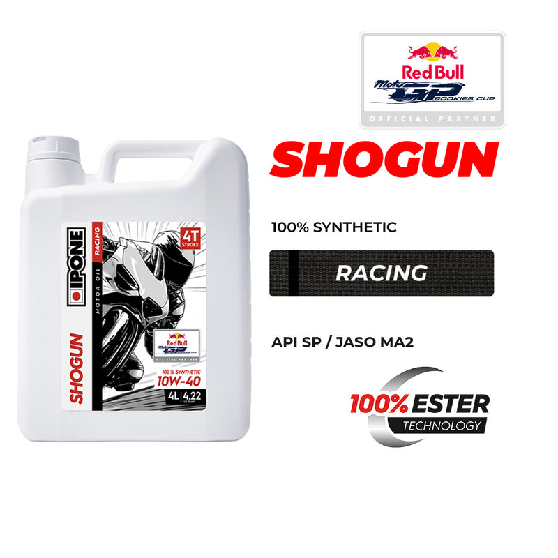 Load image into Gallery viewer, IPONE SHOGUN - 100% Synthetic 4T Oil - tech
