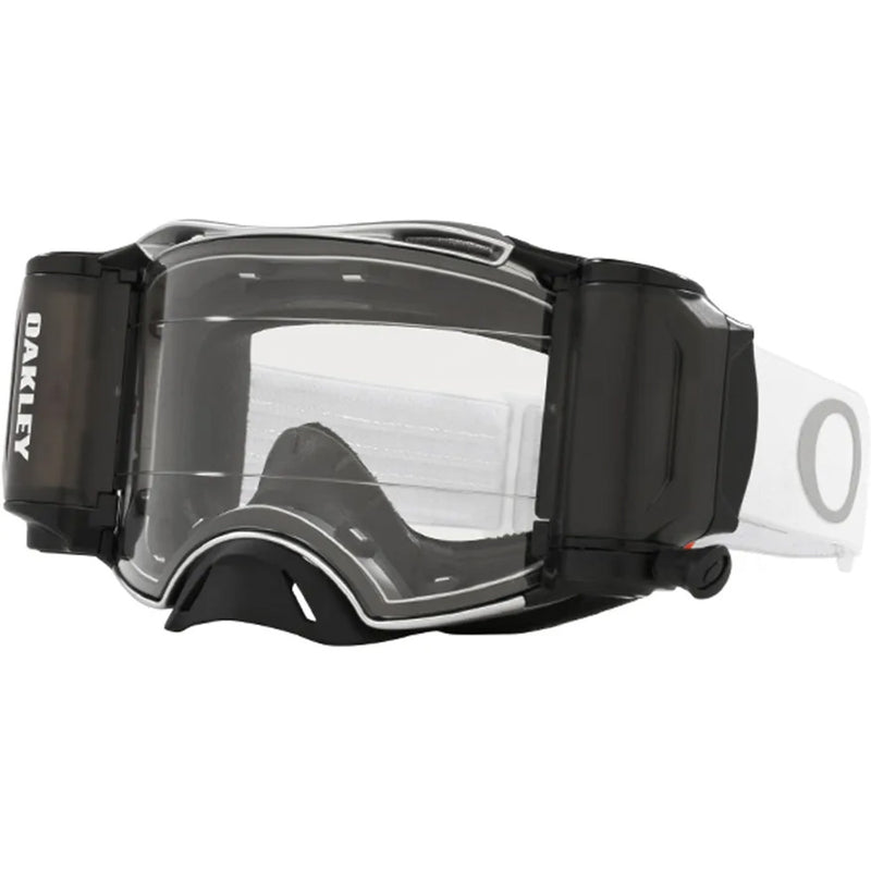 Load image into Gallery viewer, Airbrake BRO MX Roll Off TuffBlocks White Goggle
