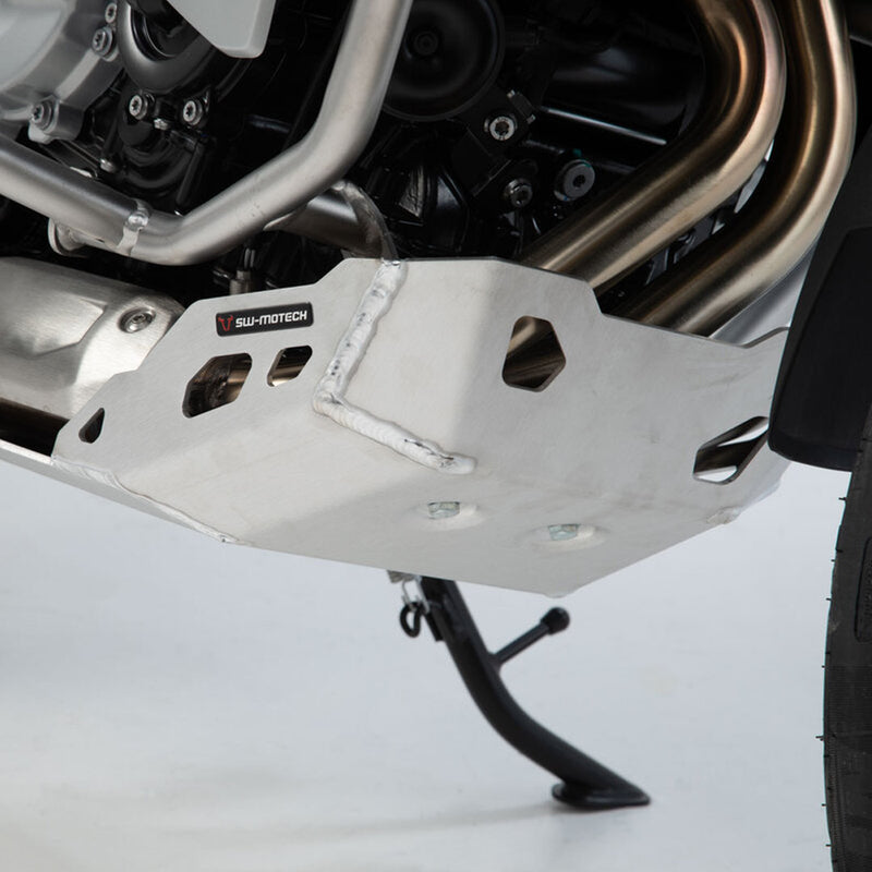 Load image into Gallery viewer, BASH PLATE SW MOTECH SILVER BMW F850GS ADVENTURE 18-ON

