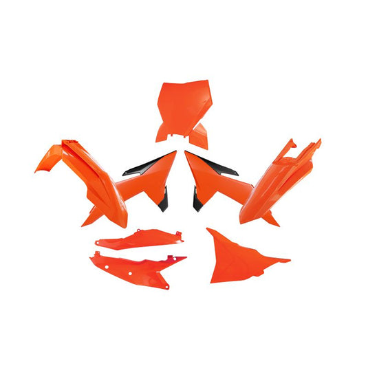 PLASTICS KIT RTECH 6 PIECE NEON ORANGE KTM SX SXF