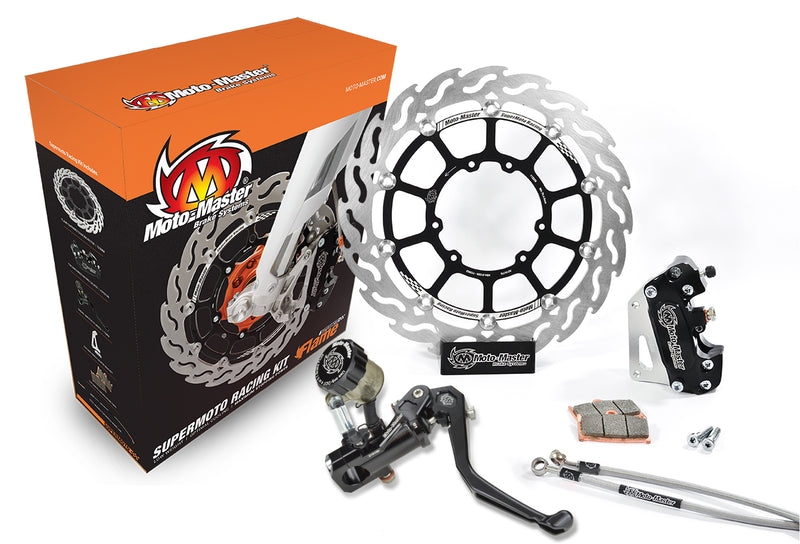 Load image into Gallery viewer, BRAKE KIT MOTO MASTER FLOATING DISC SM RACING YAMAHA 320MM FOR BIKE WITH HEADLIGHT
