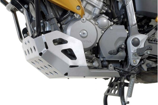 BASH PLATE SW MOTECH SILVER HONDA XL700V TRANSALP 07-12