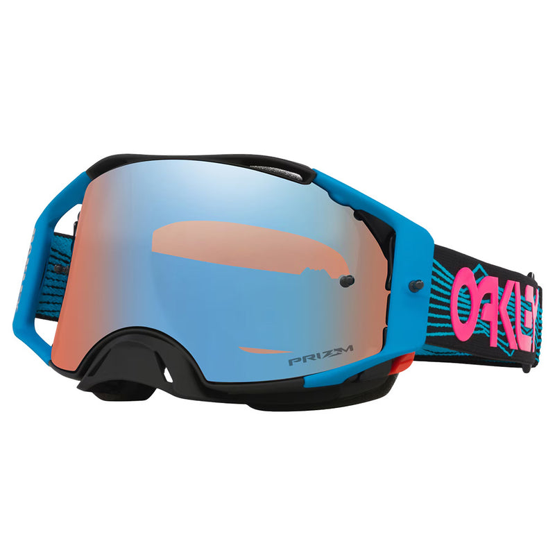 Load image into Gallery viewer, Airbrake MX Goggle Blue Wired / Prizm Sapphire Iridium Lens
