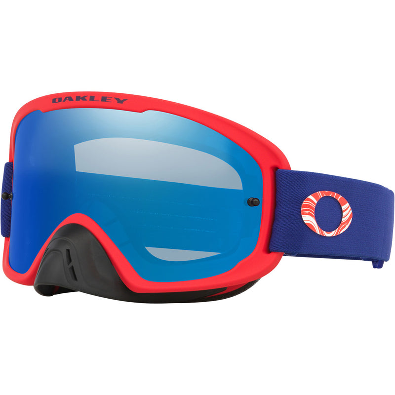 Load image into Gallery viewer, O-Frame 2.0 Pro MX Goggle Team Red / Black Ice Iridium Lens
