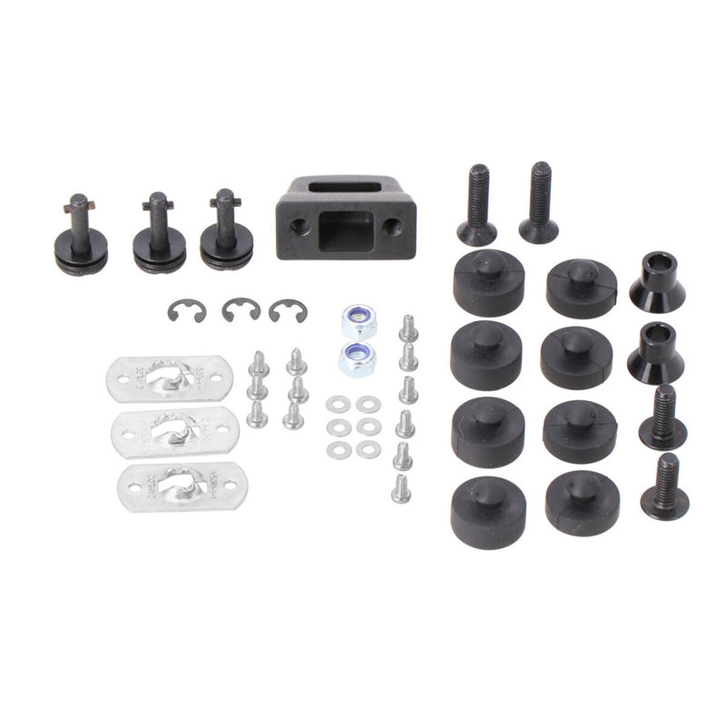 Load image into Gallery viewer, SW MOTECH ALUMINIUM RACK ADAPTER PLATE QUICK LOCK FOR GIVI MONOKEY MODELS
