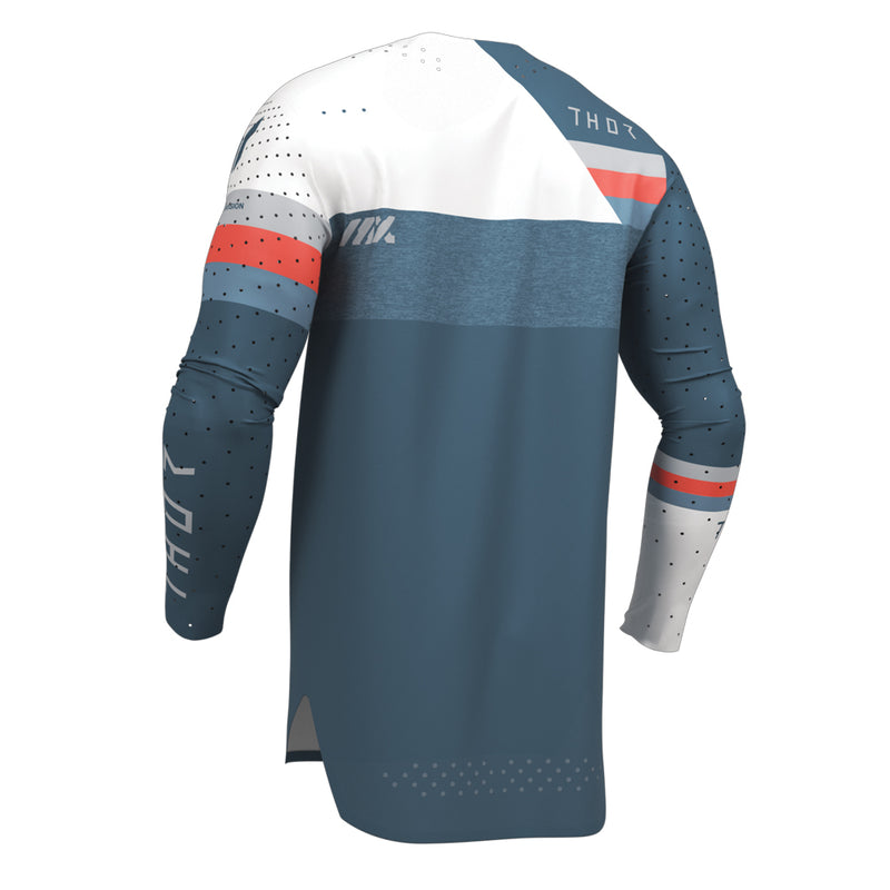 Load image into Gallery viewer, THOR MX JERSEY SPORTMODE LEAGUE BLUE/WHITE
