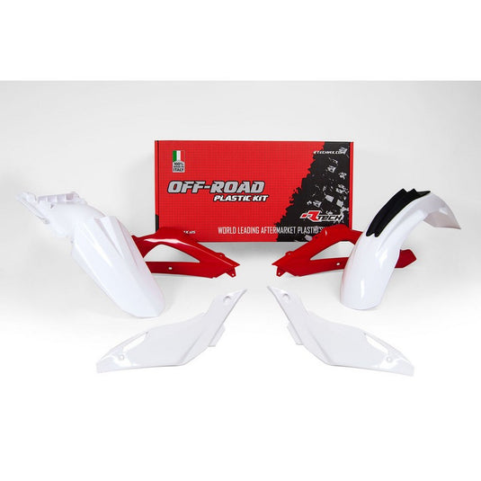 PLASTICS KIT RTECH 4 PIECE OEM COLOURS HUSQVARNA TC250 TC510 TE250 TE310 TE450 TE510 08-10