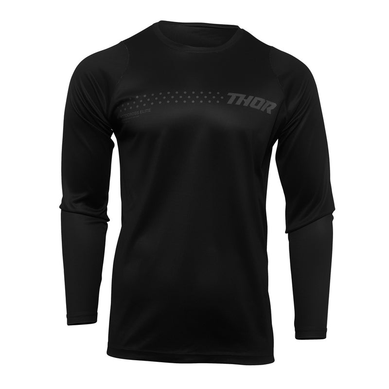 Load image into Gallery viewer, THOR SECTOR JERSEY YOUTH MINIMAL BLACK
