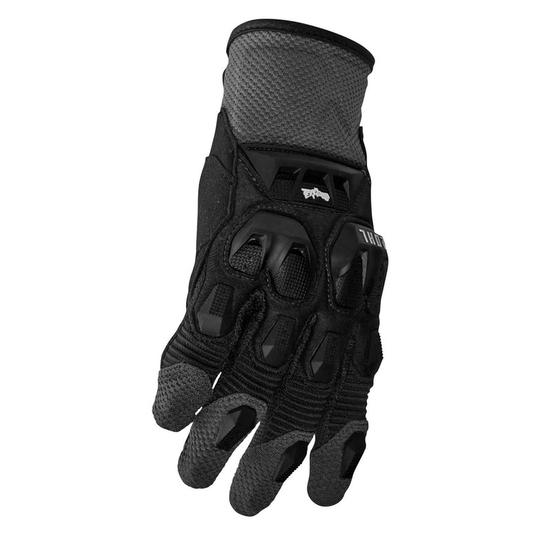 Load image into Gallery viewer, THOR TERRAIN GLOVE BLACK CHARCOAL
