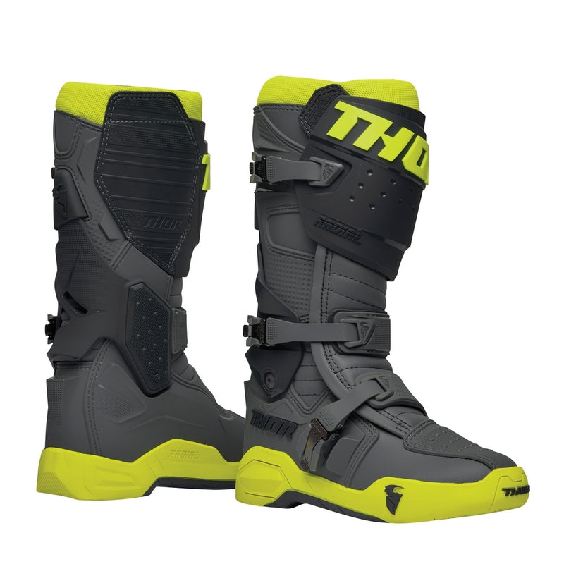 Load image into Gallery viewer, THOR RADIAL BOOTS FLURO YELLOW
