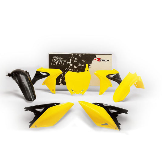 PLASTICS KIT RTECH 5 PIECE OEM COLOURS SUZUKI RMZ250 10-18