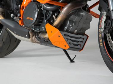Load image into Gallery viewer, FRONT SPOILER SW MOTECH ORANGE BLACK KTM 1290 SUPERDUKE 13-20
