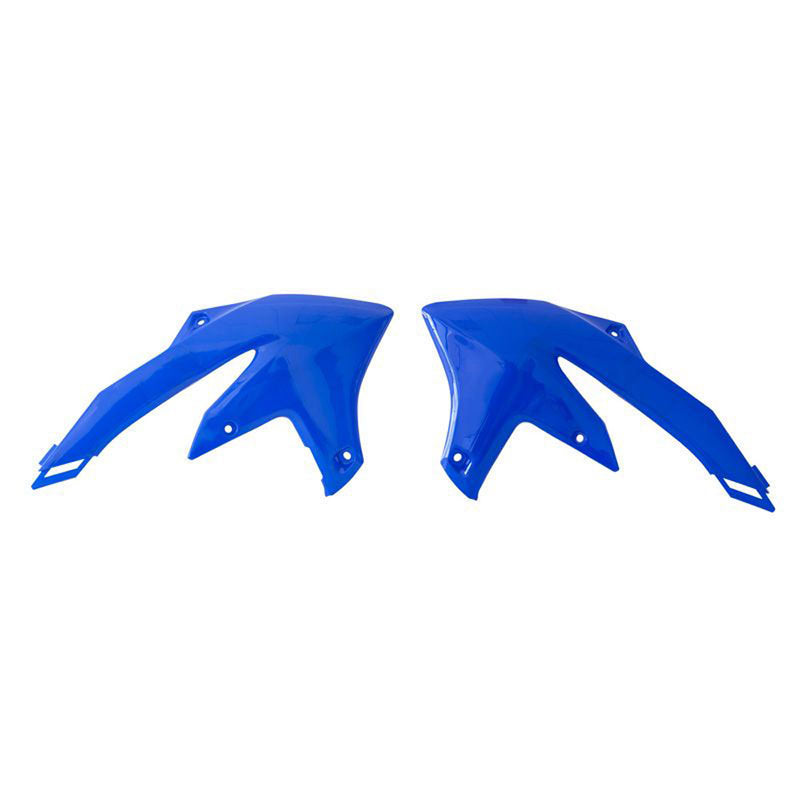 Load image into Gallery viewer, RADIATOR SHROUDS RTECH BLUE YAMAHA WR250F WR450F YZ250F YZ250FX YZ450F YZ450FX

