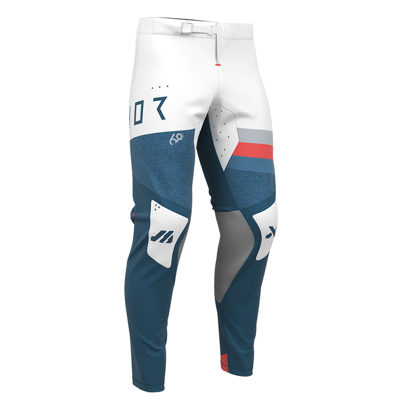 Load image into Gallery viewer, THOR MX PANT SPORTMODE LEAGUE BLUE/WHITE
