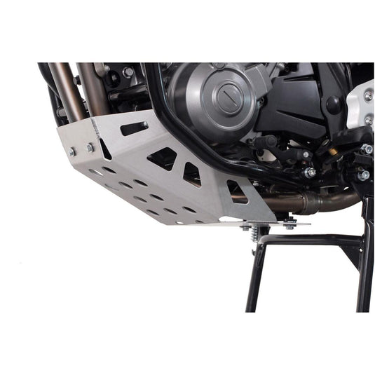 BASH PLATE SW MOTECH SILVER YAMAHA XT660X 04-16