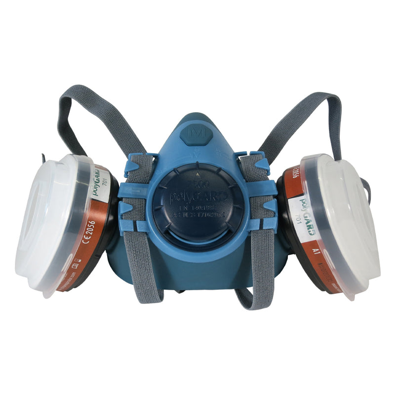 Load image into Gallery viewer, IWATA 2SPRAY HALFMASK PAINTING / SPRAY PAINTING RESPIRATOR KIT
