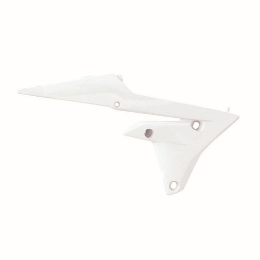 RADIATOR SHROUDS RTECH WHITE YAMAHA WR250F WR450F YZ250F YZ250FX YZ450F YZ450FX
