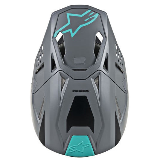 Alpinestars S-M8 Visor Radium Gray/Teal