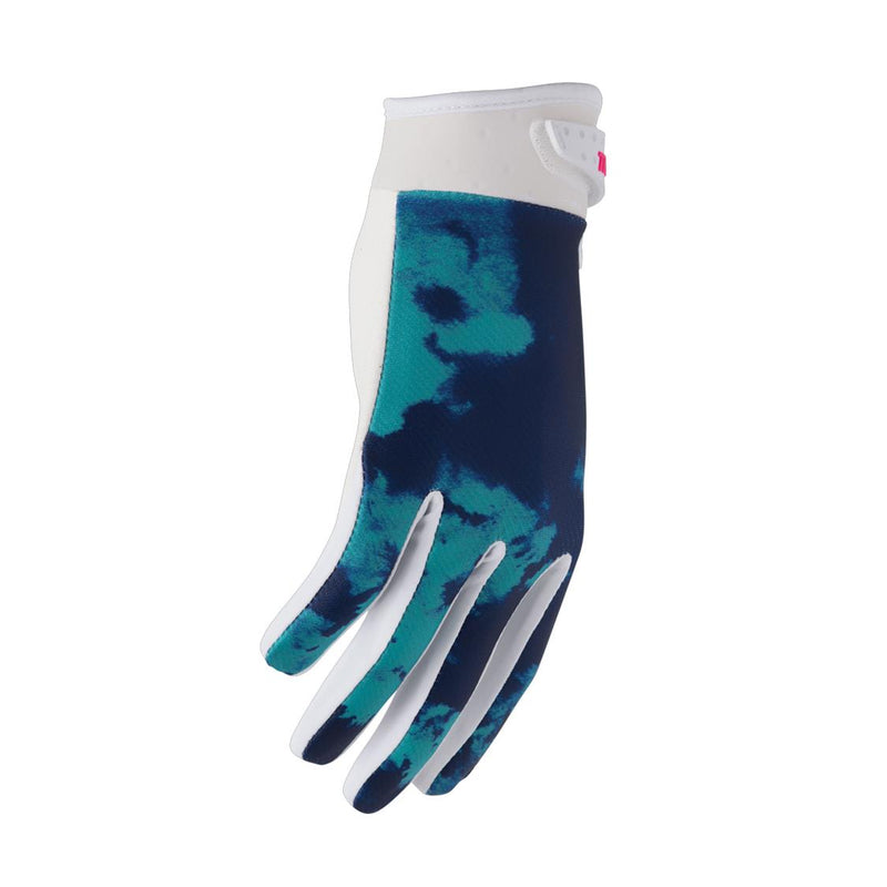 Load image into Gallery viewer, THOR GLOVE  BLEACH WHITE/AQUA
