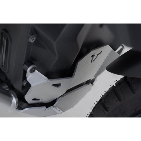 BASH PLATE EXTENSION SW MOTECH SILVER BMW R1300GS 23-ON