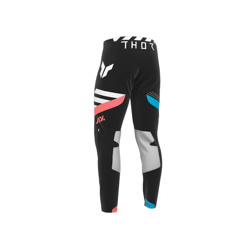 Load image into Gallery viewer, THOR MX PANT YOUTH SPORTMODE SYNTH BLACK
