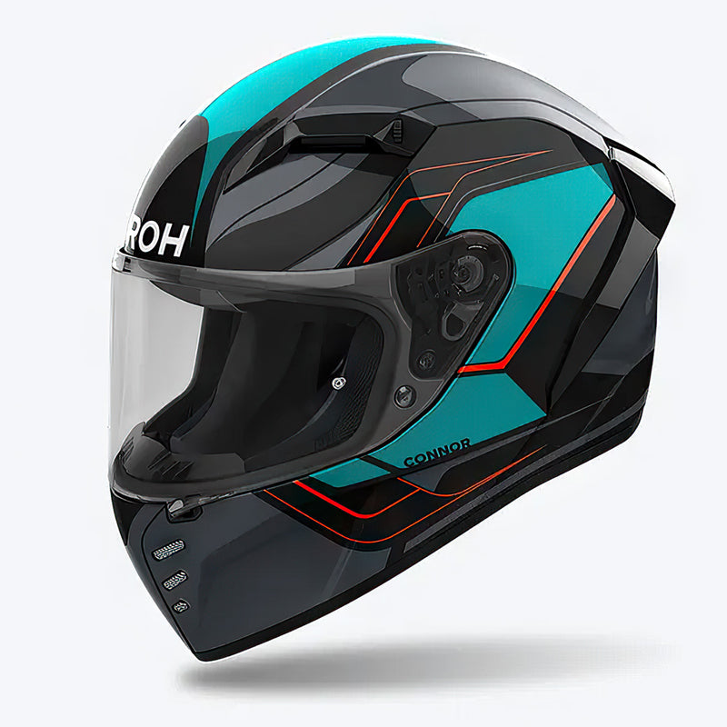 Load image into Gallery viewer, AIROH Connor Dunk Teal Gloss
