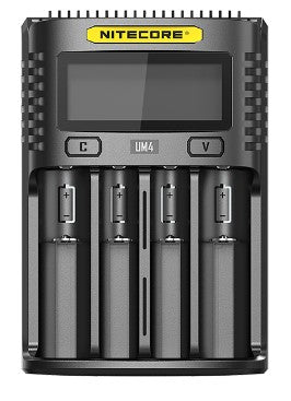 Load image into Gallery viewer, NITECORE INTELLIGENT BATTERY CHARGER USB FOUR SLOT CHARGER
