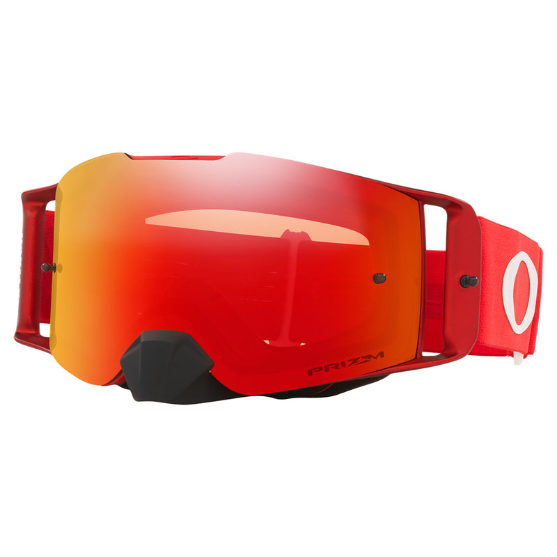 Load image into Gallery viewer, Front Line MX Goggle Moto Red w PRIZM MX Torch Oak
