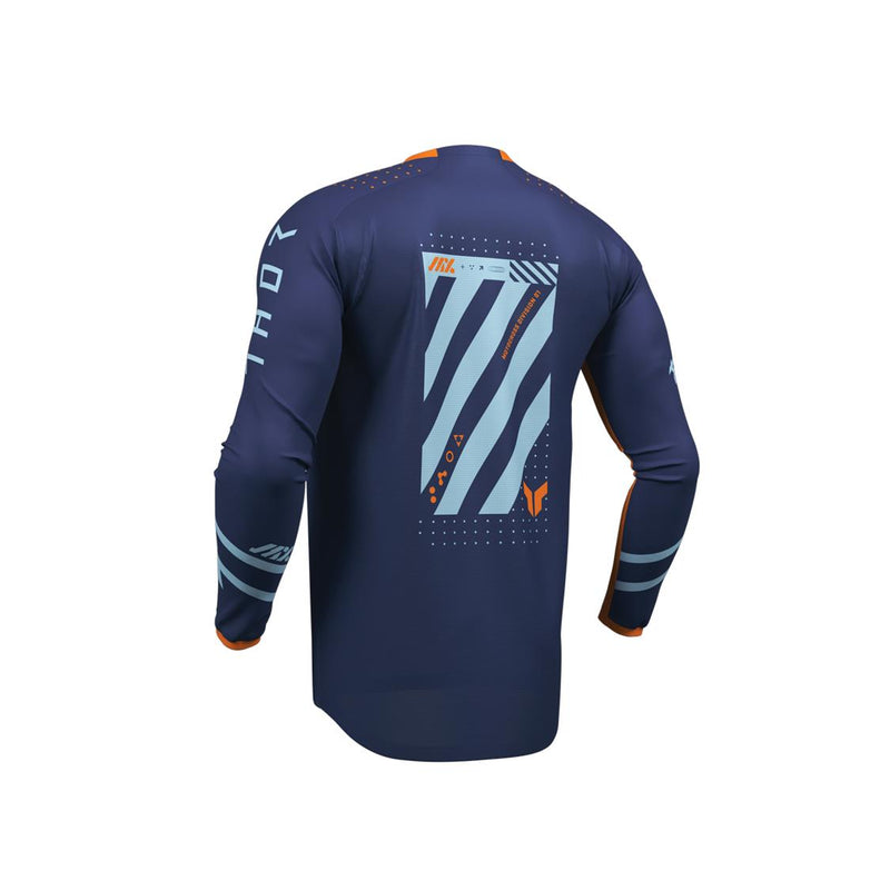 Load image into Gallery viewer, THOR MX YOUTH LAUNCHMODE FUTURA NAVY/ORANGE
