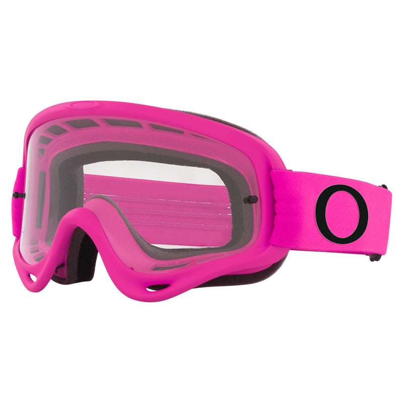 Load image into Gallery viewer, XS O-Frame MX Goggle Moto Pink Clear Lens
