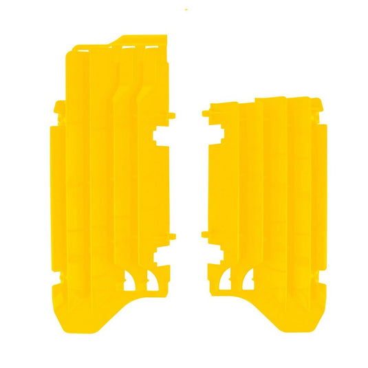 RADIATOR LOUVRES RTECH NEON YELLOW SUZUKI RMZ450 18-ON