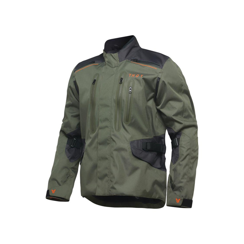 Load image into Gallery viewer, THOR JACKET RANGE ARMY/ORANGE
