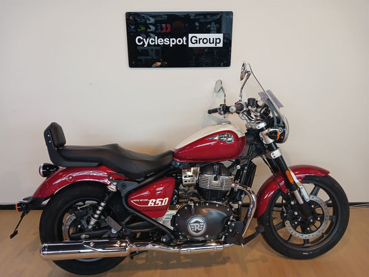 2026 Royal Enfield Super Meteor 650 cruiser bike at Cyclespot