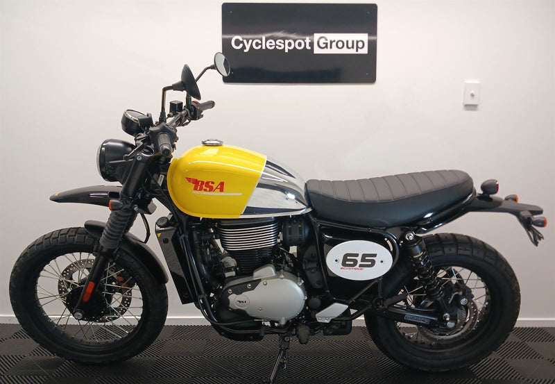 Load image into Gallery viewer, 2026 BSA Scrambler Victor Yellow
