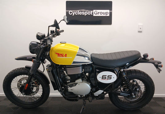 2026 BSA Scrambler Victor Yellow