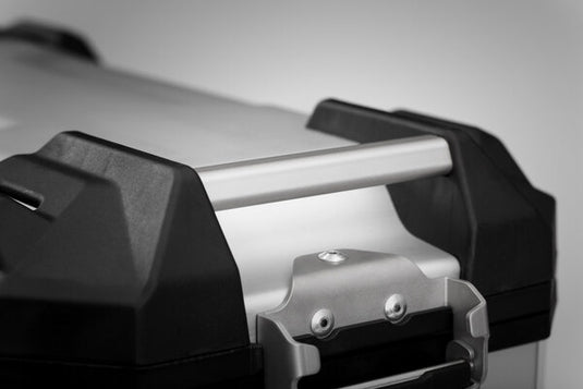 SW MOTECH TRAX ADVENTURE SIDE CASE LEFT ALUMINUM 45L SILVER