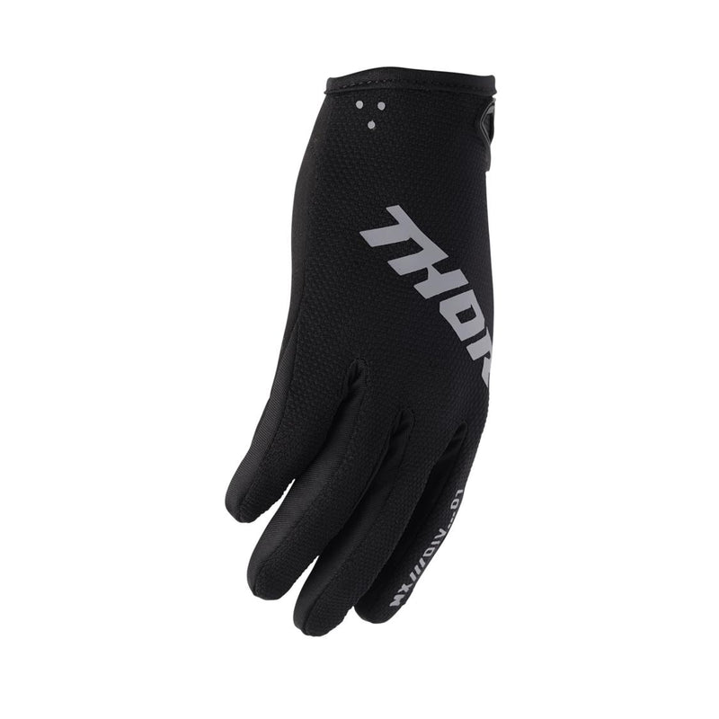 Load image into Gallery viewer, THOR GLOVE YOUTH RIDEMODE STATIC BLACK
