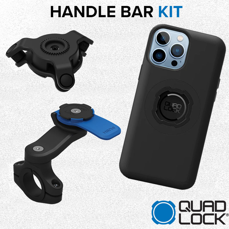 Load image into Gallery viewer, iPhone 15 Pro Max Handlebar Mount Kit Quad Lock
