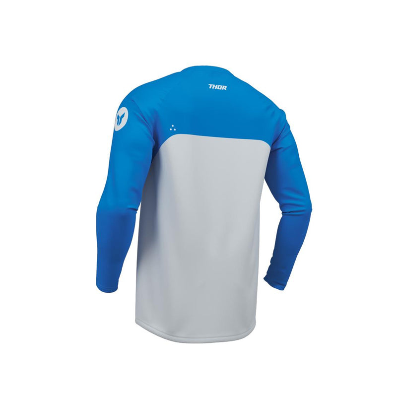 Load image into Gallery viewer, THOR MX JERSEY YOUTH RIDEMODE MENACE BLUE
