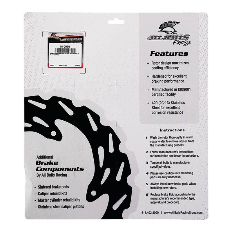Load image into Gallery viewer, Brake Disc Rear 18-0076

