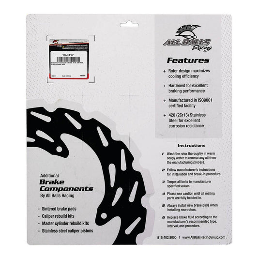 Brake Disc Front 18-0117